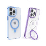 Phone case with magnetic stand