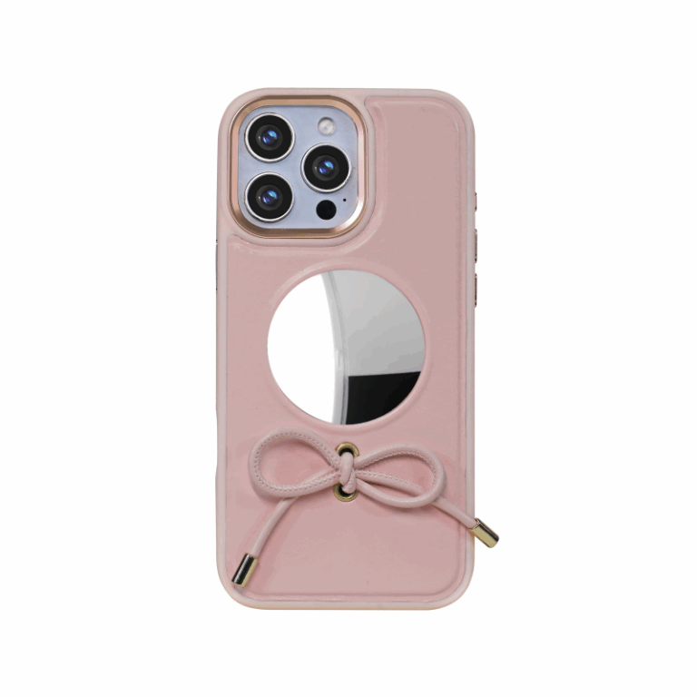 Leather Mirror Phone Case