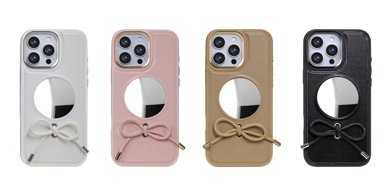 Leather Mirror Phone Case4