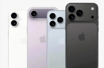 iPhone 17 series proportion diagram