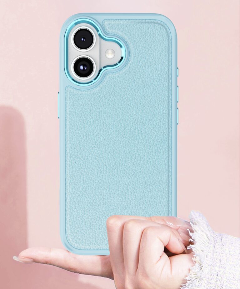 IPhone 17 leather phone case