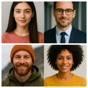 Different target customers for phone case brands, including Gen Z, professionals, and outdoor enthusiasts.