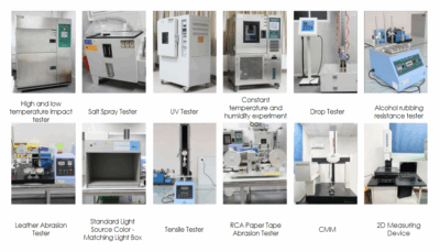 phone case quality inspection testing equipment diagram