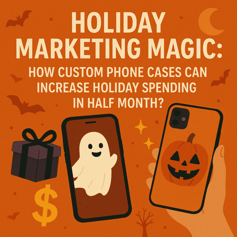 Holiday Marketing Plan: How to boost holiday spending with customized phone cases in just half a month? Halloween themed case study