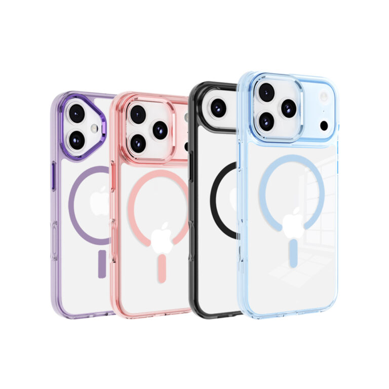 iPhone 17 series magnetic transparent case