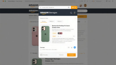 Amazon SEO for phone case brand listing optimization