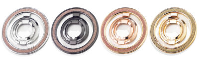 Sparkle powder finger ring magnetic attachment bracket