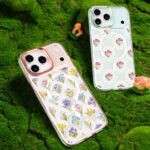 Product images of iPhone 17 series printed phone cases