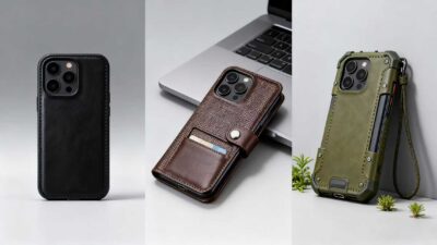 best leather phone case for iPhone lifestyle use