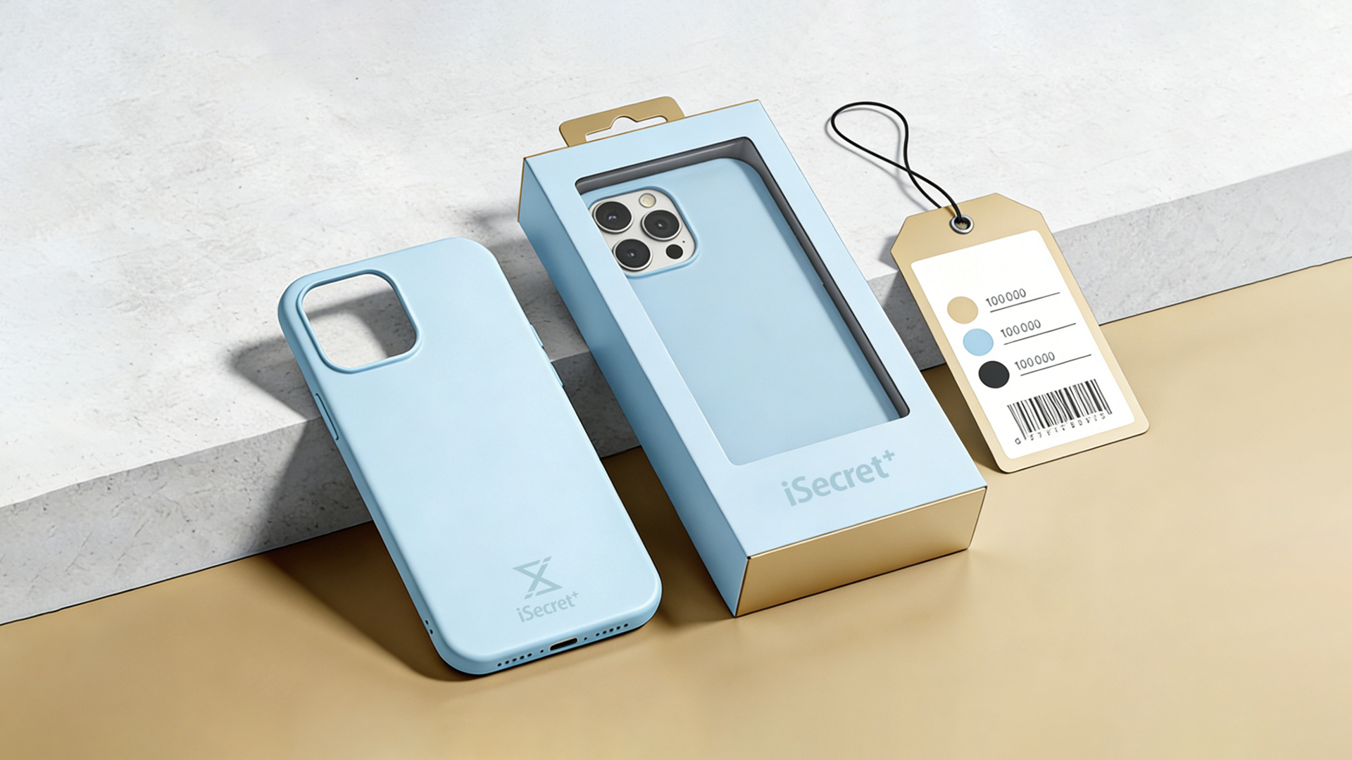 Retail-ready phone case packaging
