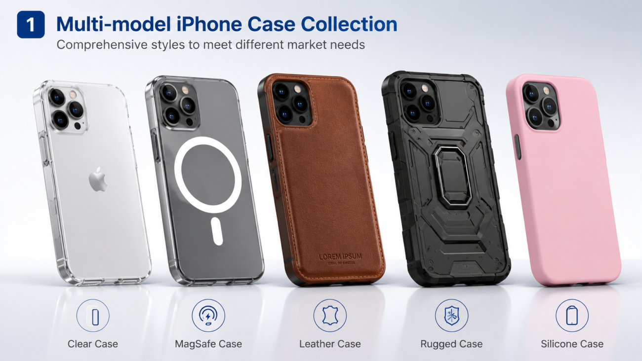 iPhone case manufacturer product range