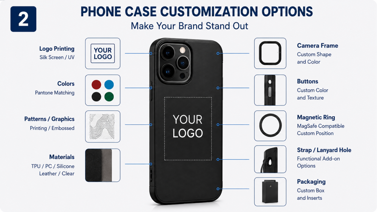 custom phone case customization options